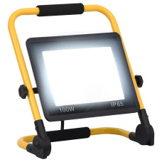 LED reflektor z ročajem 100 W hladno bel